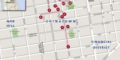 Bản đồ chinatown San Francisco