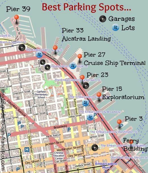 Bản đồ của bến tàu 27 San Francisco