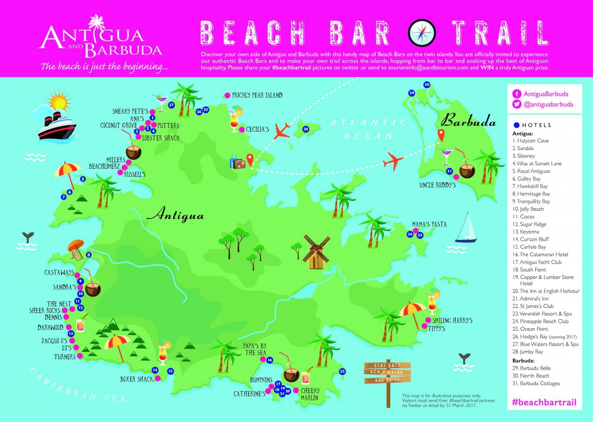 Bản đồ của cửa hàng north beach