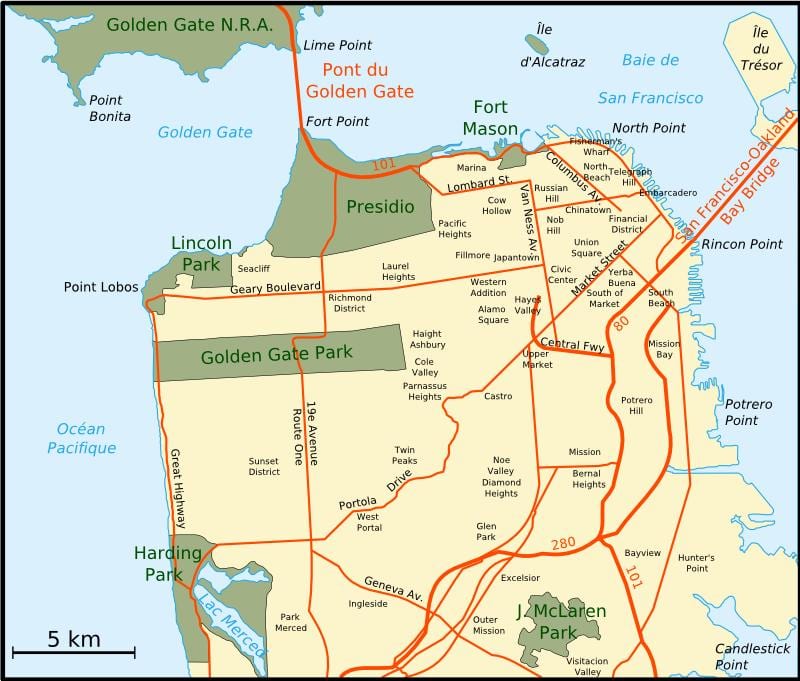 Bản đồ của lớn hơn bay khu vực