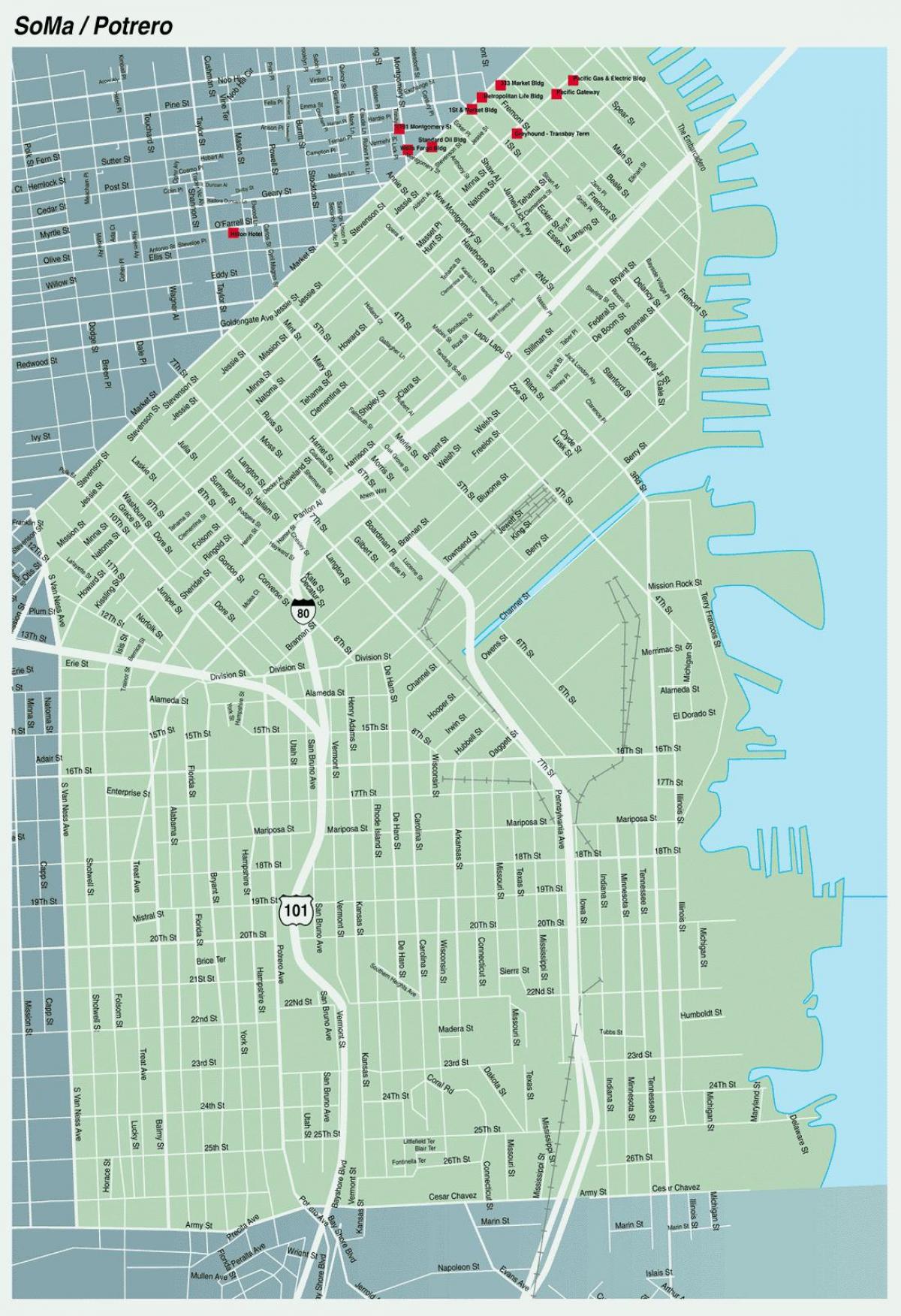 bản đồ của làm San Francisco
