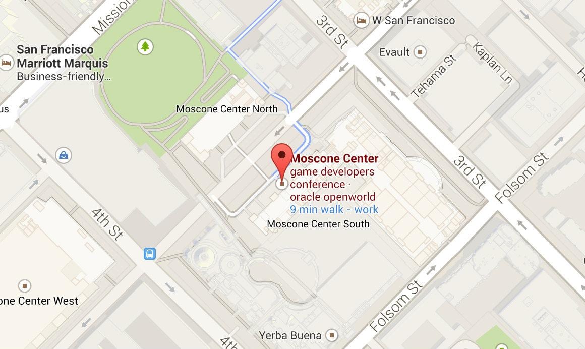 Bản đồ của quận trung tâm San Francisco