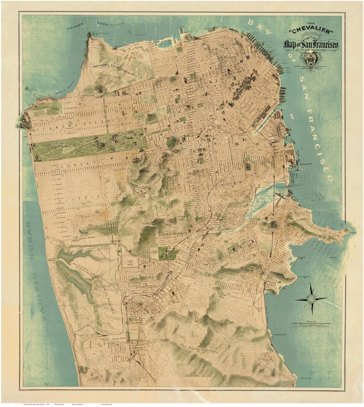 Bản đồ của San Francisco 