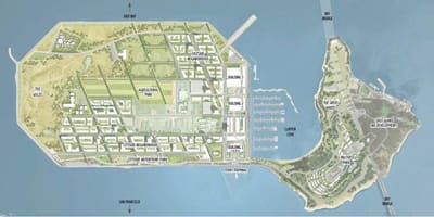 Bản đồ của đảo kho báu San Francisco