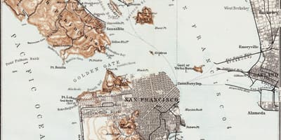 Bản đồ của San Francisco, 