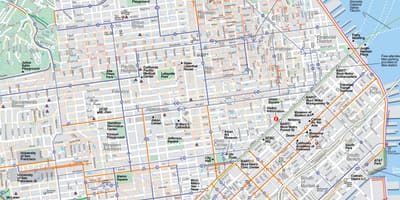 Bản đồ, chi tiết San Francisco