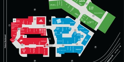 San Francisco cửa hàng cao cấp bản đồ