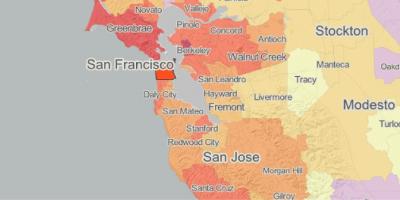 Bản đồ của mapp San Francisco