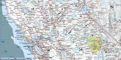 Bản đồ của phía bắc của San Francisco