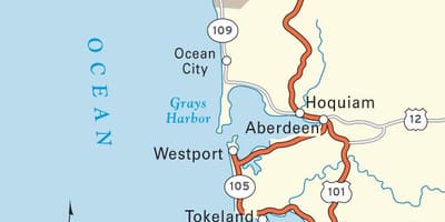 San Francisco bờ biển bản đồ