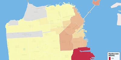 San Francisco nhà ở công bản đồ