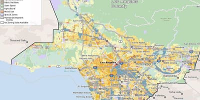 Bản đồ của San Francisco quy hoạch 