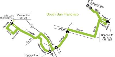 Bản đồ của San Francisco trường tiểu học