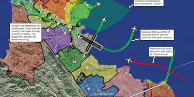 KSFO bản đồ